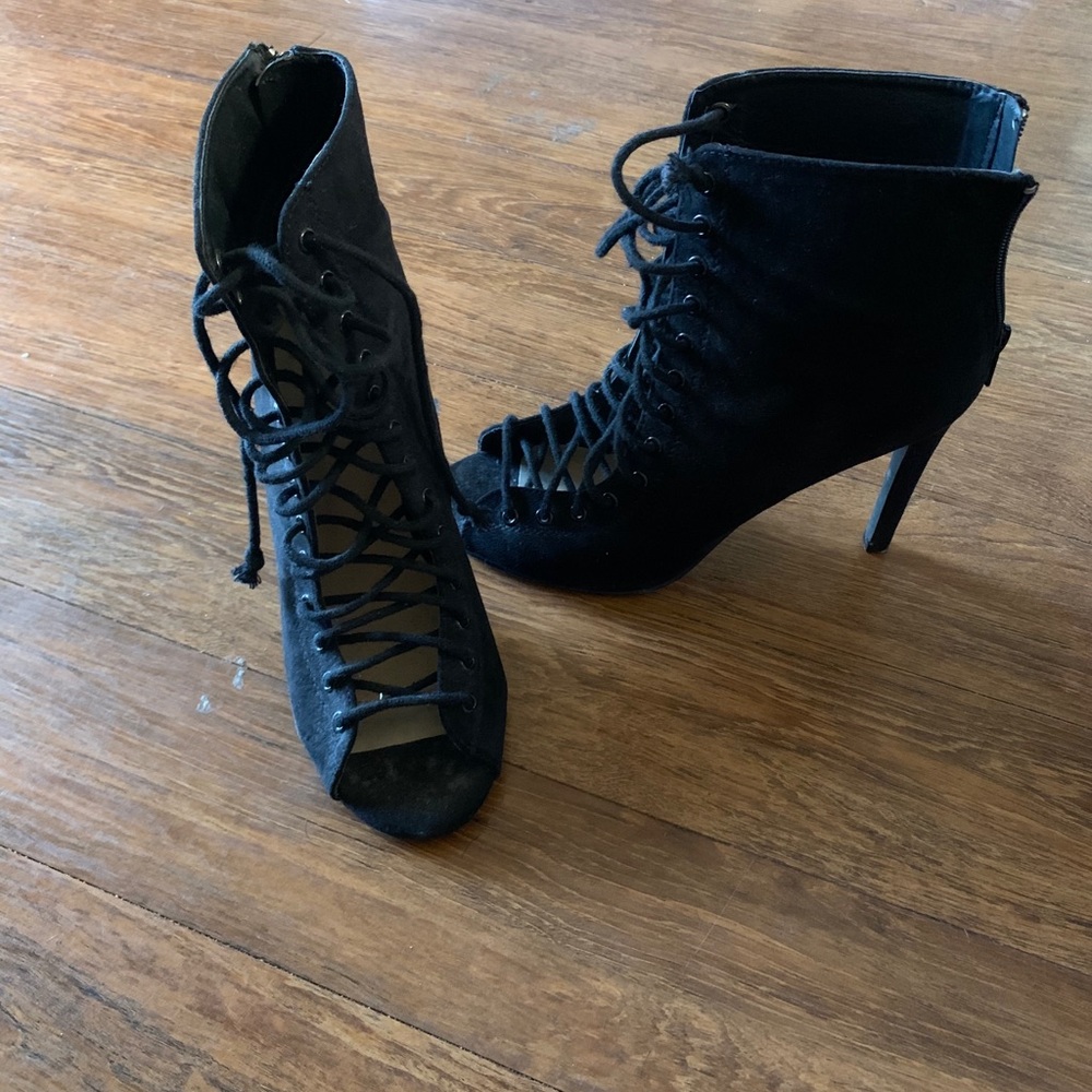 Black heels